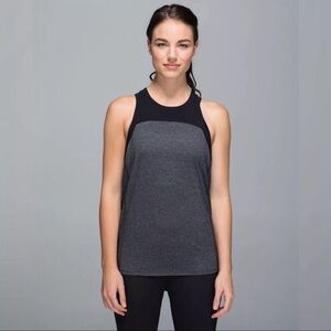 Lululemon Gray Sleeveless Athletic Top